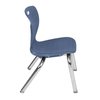 Regency Tables > Height Adjustable > Square Mobile Table & Chair Sets, 48 X 48 X 23-34, Mahogany TB4848MHAPCBK45NV